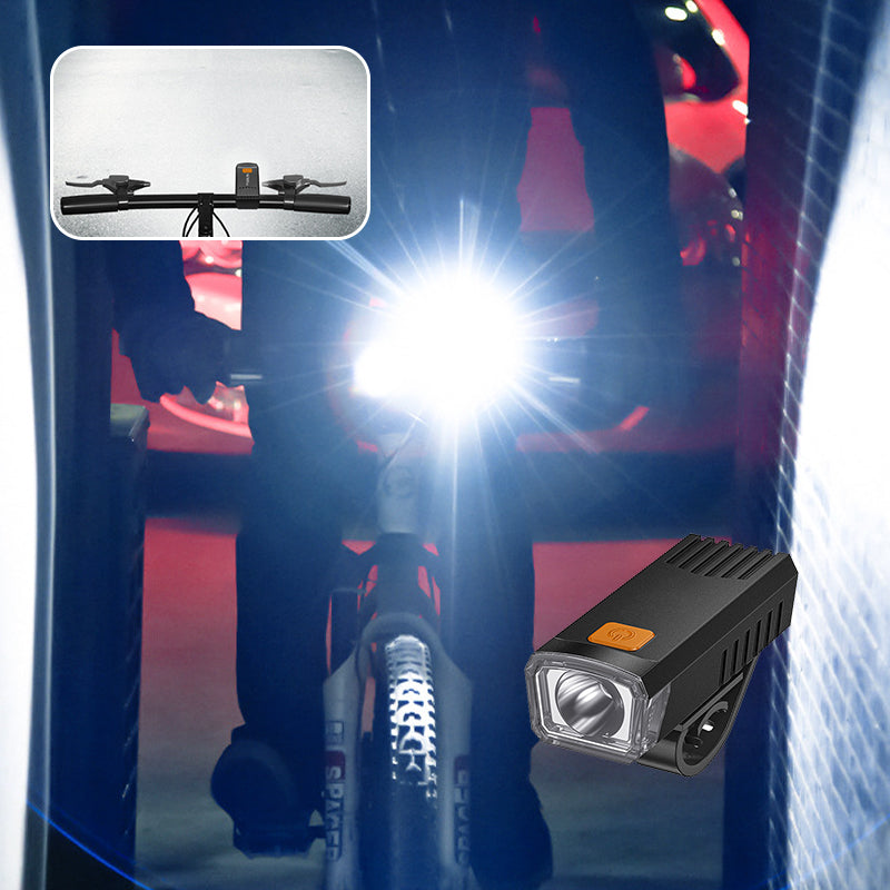 Oplaadbare LED-fietslamp met clip
