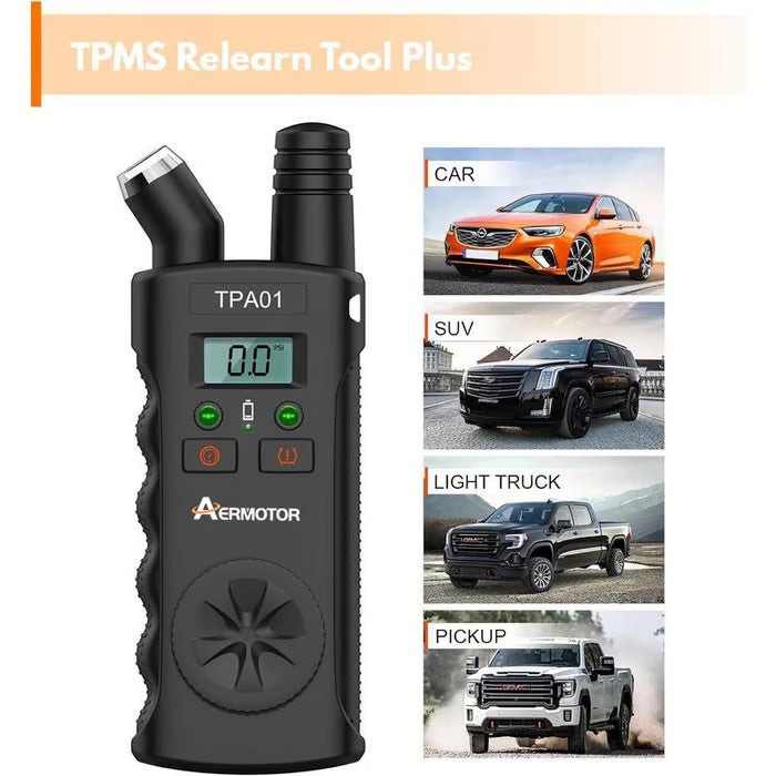 TPMS-Inleertool met Bandenspanningsmeter – productafbeelding