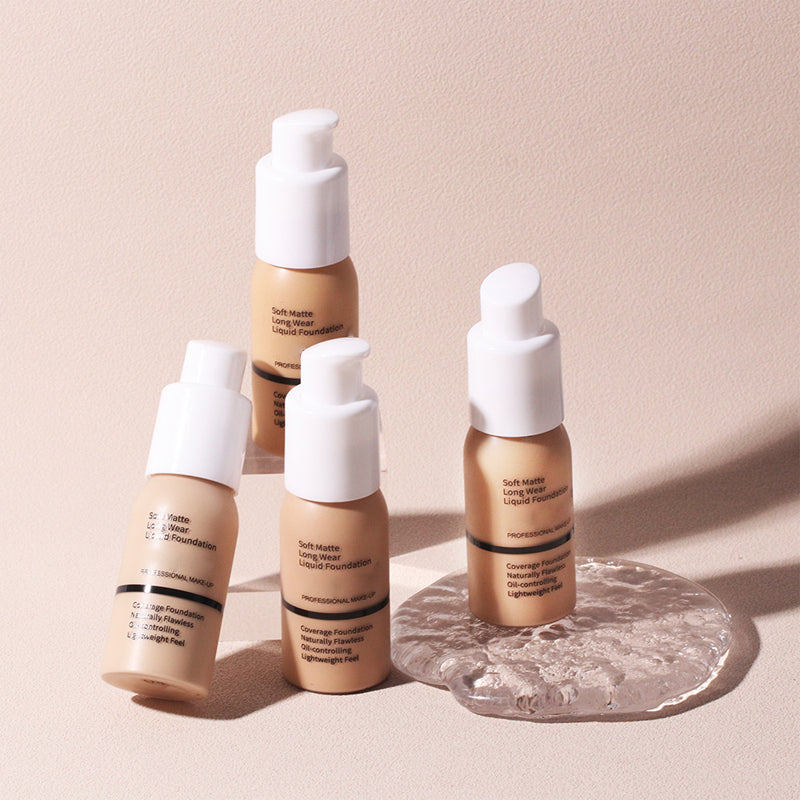 Vloeibare foundation met matte finish – productafbeelding