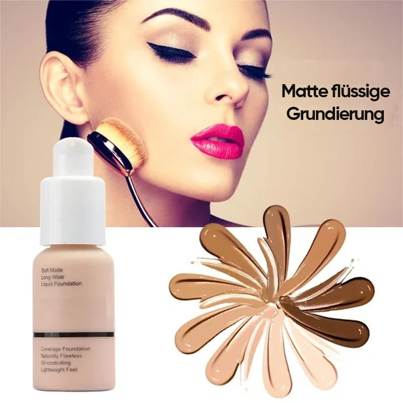 Vloeibare foundation met matte finish – productafbeelding