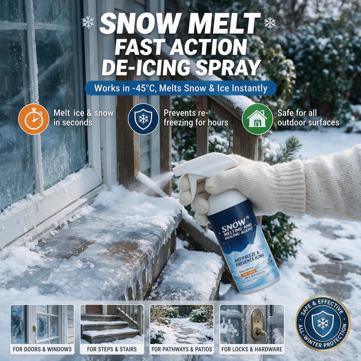 Ontdooimiddel voor Sneeuw en IJs – productafbeelding