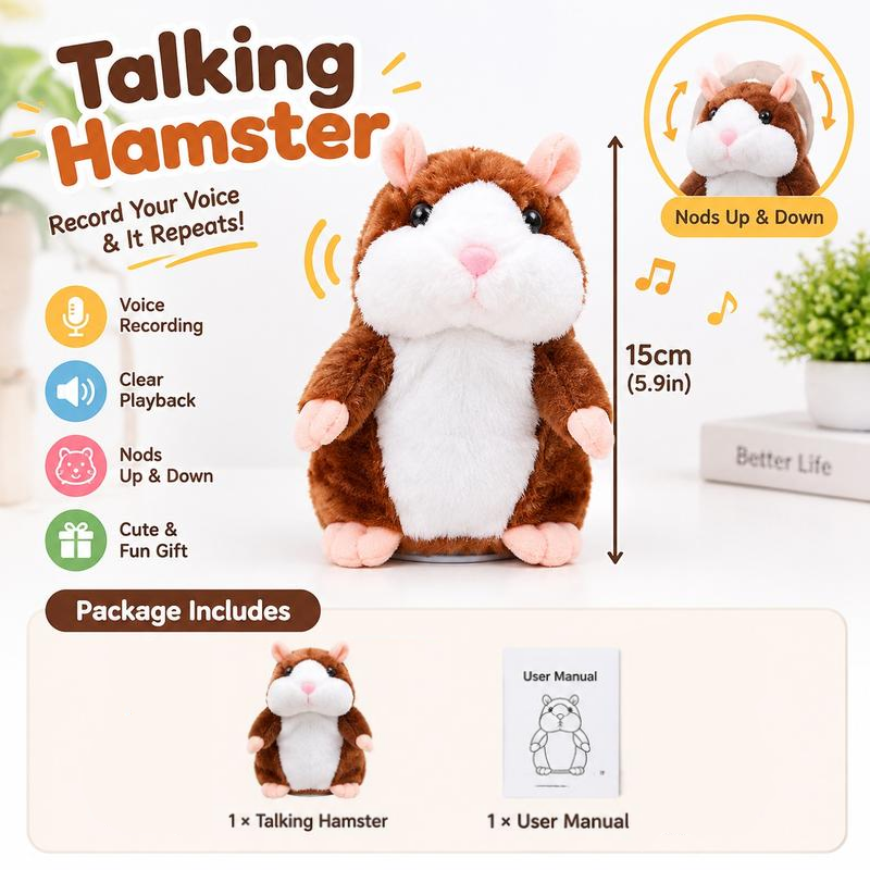 Pratende Hamsterknuffel – productafbeelding