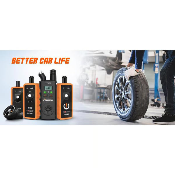 TPMS-Inleertool met Bandenspanningsmeter – productafbeelding