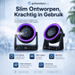 ❄️ Draagbare Mistventilator met USB-C｜💨 Frisse Lucht voor Thuiswerken, Slapen en Studeren