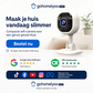Draadloze Smart HD-beveiligingscamera voor thuis✨koop twee gratis verzending✨