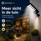 LED-buitenlamp op zonne-energie met bewegingssensor