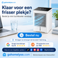 Frisse lucht dichtbij｜Compacte mini luchtkoeler voor bureau en nachtkastje