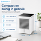 Frisse lucht dichtbij｜Compacte mini luchtkoeler voor bureau en nachtkastje