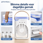 De 2e generatie van de draagbare ventilator met 3-gaatsontwerp en bevochtigingsfunctie: krachtigere luchtstroom en langere gebruiksduur!