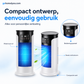 ❄️Nieuwe verdampingsairco 2026 – Compacte USB-tafelventilator, waterreservoir van 300 ml, instelbare snelheidsstanden, timer, stille werking, draagbaar ontwerp voor op het nachtkastje | Kleine kamerventilator voor thuis, op reis en voor buitenactiviteite