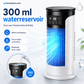 ❄️Nieuwe verdampingsairco 2026 – Compacte USB-tafelventilator, waterreservoir van 300 ml, instelbare snelheidsstanden, timer, stille werking, draagbaar ontwerp voor op het nachtkastje | Kleine kamerventilator voor thuis, op reis en voor buitenactiviteite
