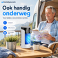❄️Nieuwe verdampingsairco 2026 – Compacte USB-tafelventilator, waterreservoir van 300 ml, instelbare snelheidsstanden, timer, stille werking, draagbaar ontwerp voor op het nachtkastje | Kleine kamerventilator voor thuis, op reis en voor buitenactiviteite