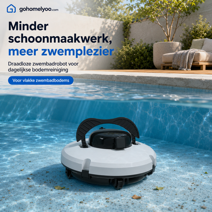 🤖 Slimme Draadloze Zwembadrobot｜⚡ Intelligente Navigatie en Krachtige Automatische Reiniging