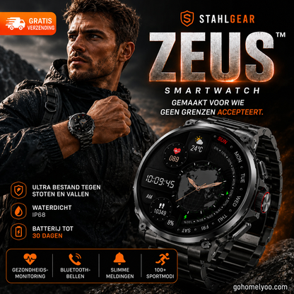 StahlGear Smartwatch Ultra Duurzaam