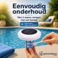 Alsof je een onzichtbare butler in je zwembad hebt! Slimme zonne-energie reiniger – drijft, filtert en schrobt de hele dag, gratis! 50% KORTING!