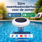 Alsof je een onzichtbare butler in je zwembad hebt! Slimme zonne-energie reiniger – drijft, filtert en schrobt de hele dag, gratis! 50% KORTING!