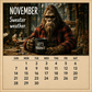 🦶2027 Bigfoots dagelijkse leven-kalender