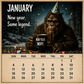 🦶2027 Bigfoots dagelijkse leven-kalender