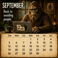 🦶2027 Bigfoots dagelijkse leven-kalender