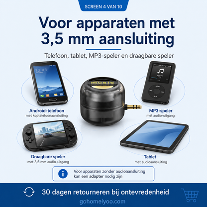 🔊🔥 Uitverkoop 50% Korting! Draagbare Plug-In Mobiele Telefoon Versterker 🎶