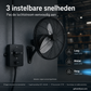 Zware wandventilator, wandventilator met een capaciteit van 7500 CFM, voorzien van 3 snelheidsstanden en een instelbare kantelhoek, industriële pendelventilator met hoge luchtstroomsnelheid