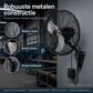Zware wandventilator, wandventilator met een capaciteit van 7500 CFM, voorzien van 3 snelheidsstanden en een instelbare kantelhoek, industriële pendelventilator met hoge luchtstroomsnelheid