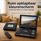 📺 Draagbare 7,8-inch HD DVD/EVD-speler – Groot scherm, oplaadbaar en compatibel met DVD/CD/USB/SD – Perfect voor thuis en op reis 🔥 50% KORTING