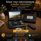 📺 Draagbare 7,8-inch HD DVD/EVD-speler – Groot scherm, oplaadbaar en compatibel met DVD/CD/USB/SD – Perfect voor thuis en op reis 🔥 50% KORTING