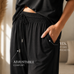 Tweedelige set voor dames: top met blote schouders en broek