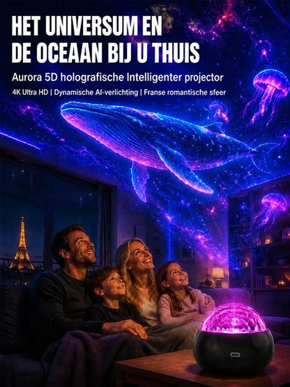 🌌Projectorlamp met oceaan-dinosaurus – Gewaardeerd door meer dan 100.000 gebruikers