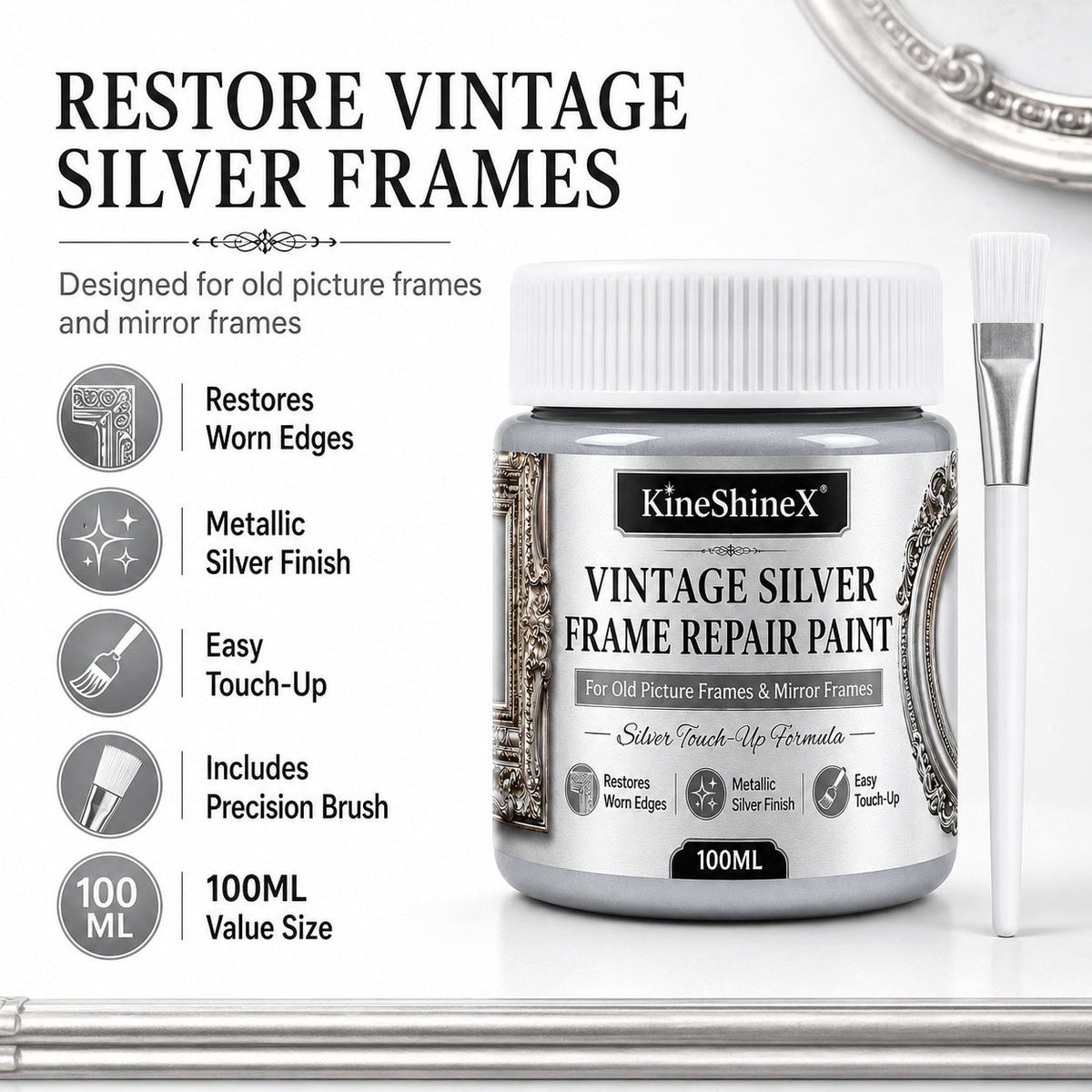Metaalkleurige Renovatiepasta – productafbeelding