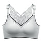 🎁Aanbieding: 49% korting⏳Beugelloze beha met vlinderborduurse