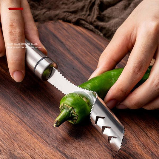 RVS Paprika-ontkerner – productafbeelding