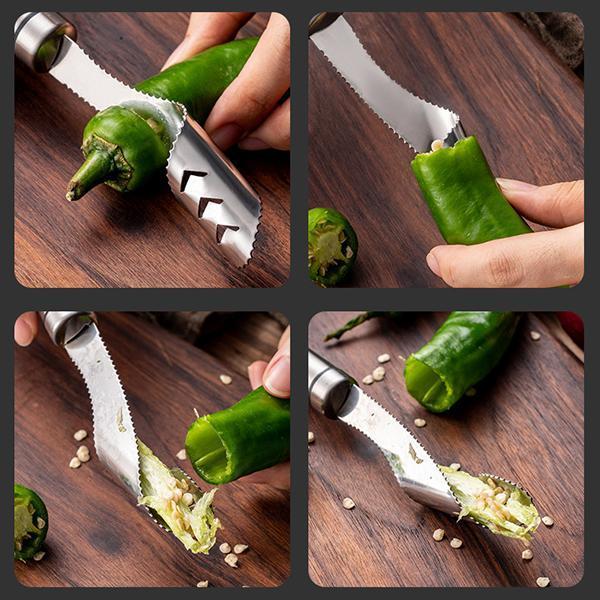 RVS Paprika-ontkerner – productafbeelding