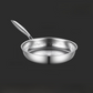 Met de hand gehamerde, ongecoate pan met antiaanbaklaag 🍳[Krasbestendig] Bestand tegen staalwol. Bestand tegen metalen spatels.
