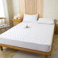 ⏰🔥TIJDELIJK 50% KORTING! 🌤️ Waterdichte gewatteerde matrashoes en kussenslopen set – Beschermt, biedt comfort en is gemakkelijk schoon te maken ✨🛏️