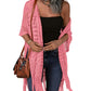 🔥 TIJDELIJKE AANBIEDING: Slechts € 24.99!!😍 Oversized gebreid vest voor dames – Lichtgewicht gehaakt kimono-vest met kwastjes voor de lente en zomer 🌸