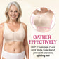 ⏳Tijdelijke aanbieding: 50% korting⏰Comfortabele, draadloze, figuurcorrigerende beha met sluiting aan de voorkant👙