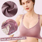 🎁Aanbieding: 49% korting⏳Beugelloze beha met vlinderborduurse