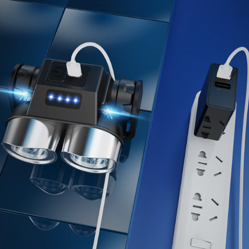 Oplaadbare LED-lamp voor fietsgebruik