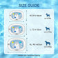 Waterbedmat voor huisdieren – Opblaasbaar, met water gevuld bed voor honden en katten, verkoelende zomermat voor huisdieren met dik, lekbestendig PVC-ontwerp, draagbaar kussen met ijsgevoel voor gebruik binnen en buiten