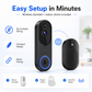 Slimme videodeurbel met wifi – productafbeelding