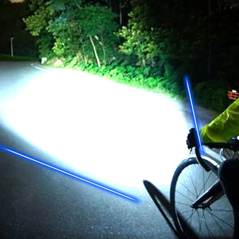 Waterbestendige LED-fietslamp voor onderweg