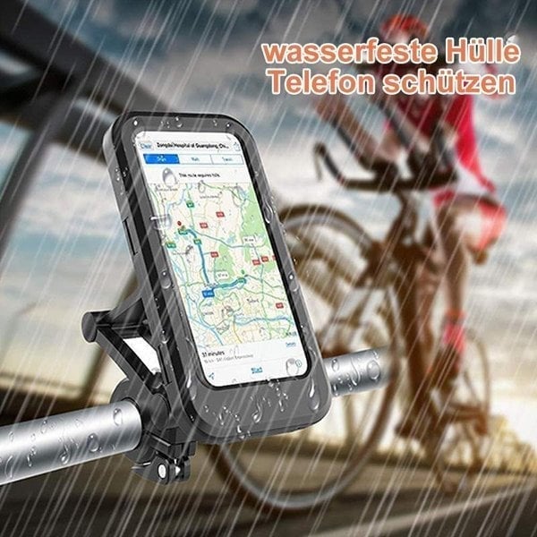 Regenbestendige Telefoonhouder voor Fiets en Motor – productafbeelding
