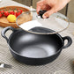 🍳🔥 Dikke, ongecoate ijzeren pan – 50% KORTING! Robuust, hittebestendig, duurzaam – perfect voor het op hoge temperatuur aanbraden en gezond koken. 💪