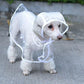 Transparante Regenjas voor Honden – productafbeelding