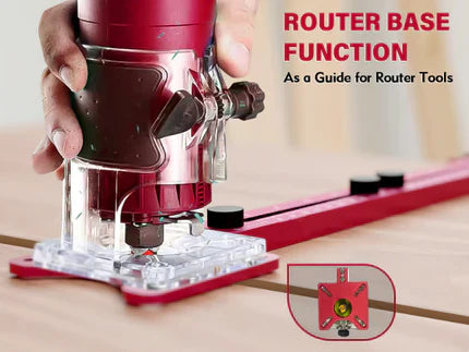 🛠 3-in-1-freeshouder voor groeven in routers