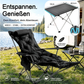 🪑 Verstelbare klapstoel voor buiten – Licht, stevig en veelzijdig – Ideaal voor in de tuin, op de camping, op het strand of op het terras – Gemakkelijk mee te nemen en in elkaar te zetten 🏕️✨