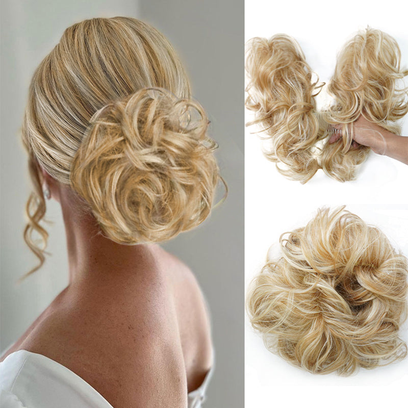 Knot-Haarstuk met Zijkamclip – productafbeelding