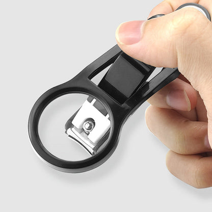 🔍✂️Spatwaterbestendige nagelknipper met vergrootgla